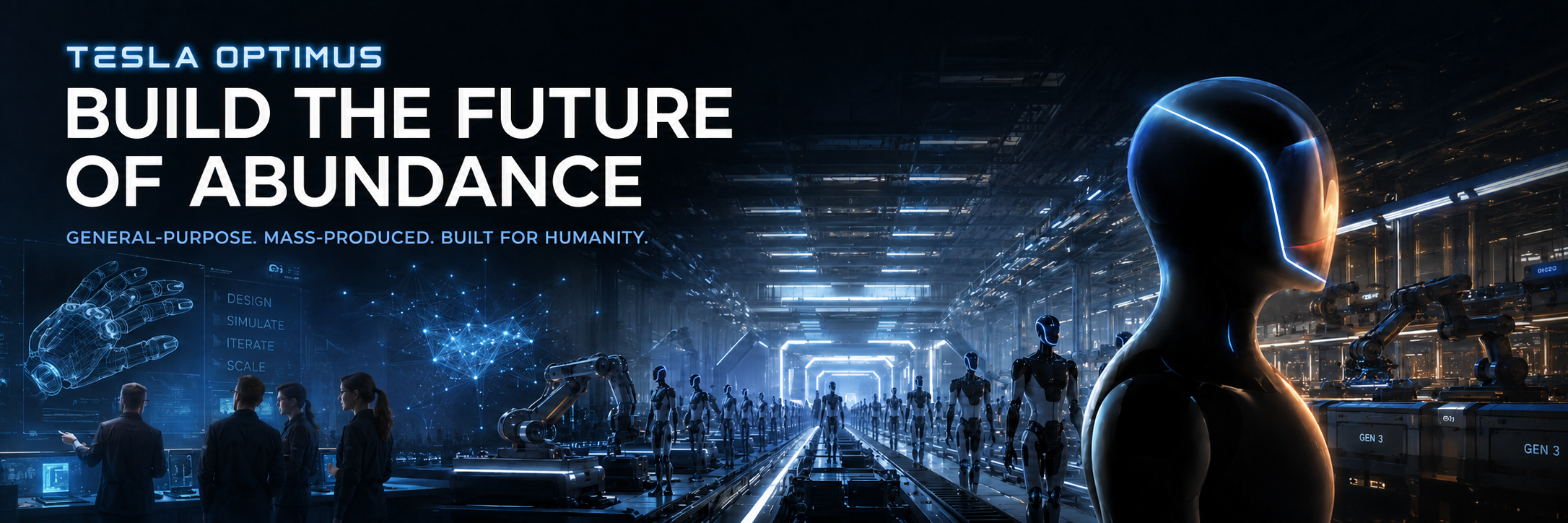 Tesla Optimus — Build the Future of Abundance